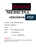 Informe Hemograma