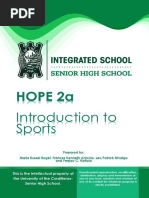 HOPE 2a SPORTS Module 1 Introduction in Sports FINAL