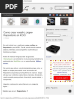 Como Crear Vuestro Propio Repositorio en KODI - PLUGINSXBMC