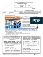 MATEMÁTICA 1 - Centena de Millar