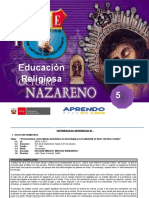 Experiencia de Aprend.-Ed - Religiosa - 5°