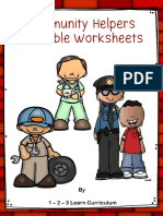 Community Helpers Worksheets