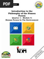 Introduction To The Philosophy of The Human Person