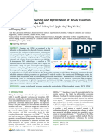 High-Throughput Screening and Optimization of Binary Quantum Dots Cosensitized Solar Cell