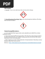 Enabling Assessment 2-1, Chemical Safety