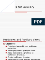 Multiviews and Auxiliary Views (Bertoline)