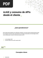 Apoyo Lectura - AJAX y Consumo de APIs Desde El Cliente