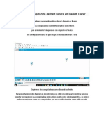 Creación y Configuración de Red Basica en Packet Tracer