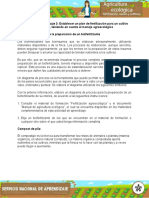 Evidencia Diagrama Identificar Proceso Preparacion Biofertilizante