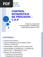 Control Estadístico de Procesos Cap 1