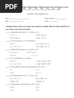 Mastery in Mathematics