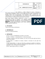 Pop Observação e Comunicação de Risco No Trabalho