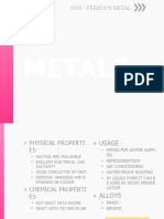 Metals: Non - Ferrous Metal