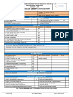 Planned Job Observation Report: ELEMENT 5.20b