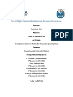 Investigación de Dibujo y Los Tipos de Planos Equipo 3