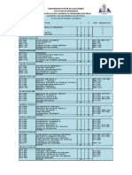 Plan de Estudios Electrica