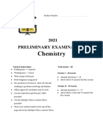 Chemistry Year 11 2021