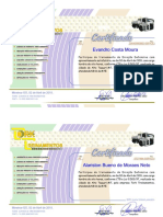 Certificados Direção Defensiva