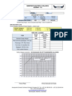 Formato 007 Manifiesto de Peso y Balance CESSNA 172