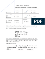 Actividades de Aprendizaje