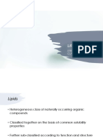 Lipids: Structure and Classification