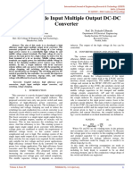 Design of Single Input Multiple Output DC-DC Converter: Nirasha D. Ramteke Prof. Dr. Prakash G.Burade