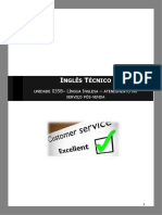 Manual 0358 - Língua Inglesa - Atendimento No Serviço Pós Venda v2