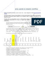 Notación Cientifica