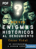 Nuevos Enigmas Historicos Al Descubierto - Cesar Vidal