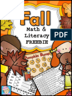 Math & Literacy Freebie