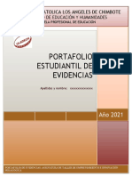 Esquema de Portafolio 2021