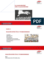 Sesiones 3-4 Relaciones y Actitudes Entre Ética y Posmodernidad