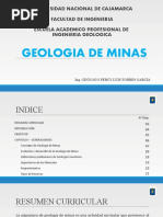 Geología de Minas 01 - 2019