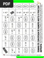 Actividad de Numeros Mixtos