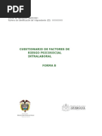 3.cuestionario Factores Intralaborales Forma B