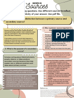 What Is The Main Distinction Between A Primary Source and Secondary Source?