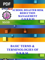 School Disaster Risk Reduction Management (S.D.R.R.M)