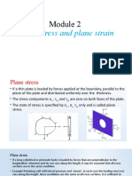 Plane Stress and Plane Strain