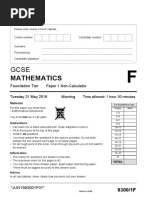 Mathematics: Foundation Tier