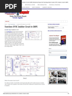 Functions of RC Snubber Circuit in SMPS - Electronics Repair and Technology News Function of RC Snubber Circuit in SMPS