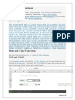 101 Excel Functions