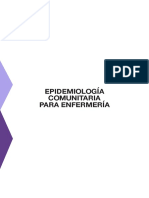 Epidemiologia Comunitaria para Enfermeria