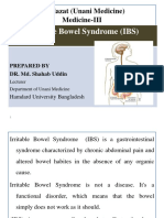 Irritable Bowel Syndrome (IBS)