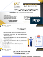 Presentación Yacimientos Volcanogénicos