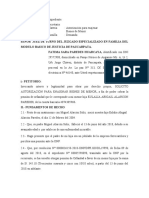 Modelo de Demanda de Autorización para Enajenar Bienes de Menor