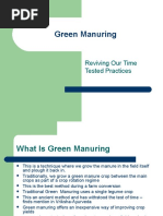 Green Manuring: Reviving Our Time Tested Practices