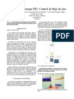 Propuesta de Sistema PID - Control de Flujo de Aire