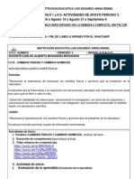 Quimica 8 - Semana 3 y 6 Guias #1 y 2 - Periodo 3 - Agosto 10 A Agosto 14 y Agosto 31 A Septiembre 6