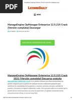 ManageEngine OpManager Enterprise 12.5.215 Crack (Versión Completa) Descargar