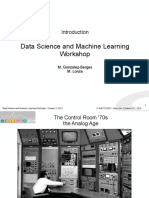 Data Science and Machine Learning Workshop: M. Gonzalez-Berges M. Lonza